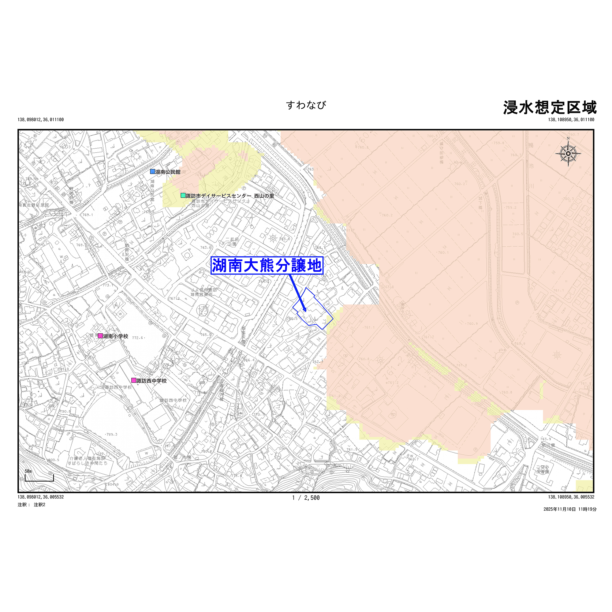 諏訪市湖南大熊 全8区画分譲地