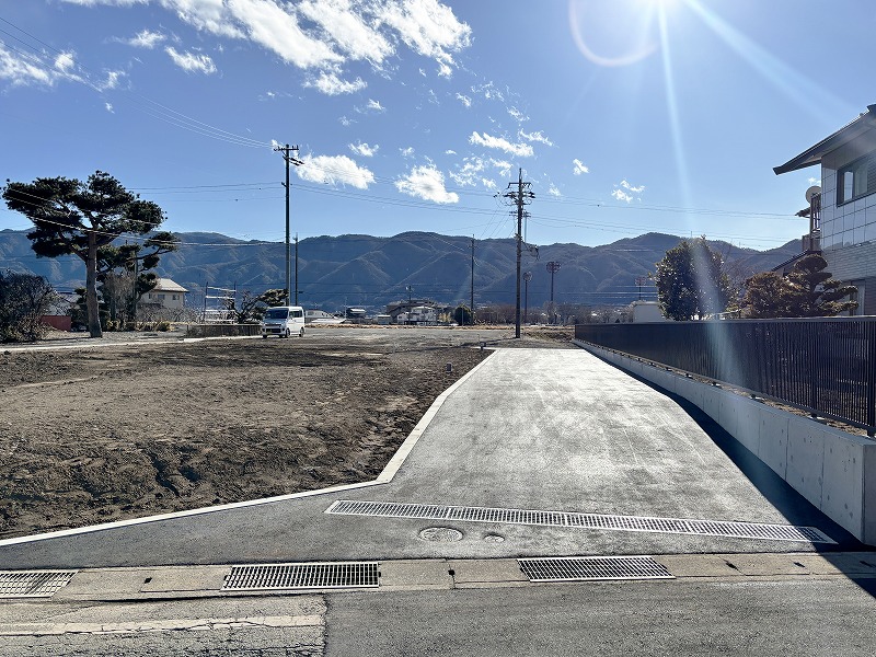 諏訪市豊田文出(渋崎) 宅延道路 幅員約4.25m