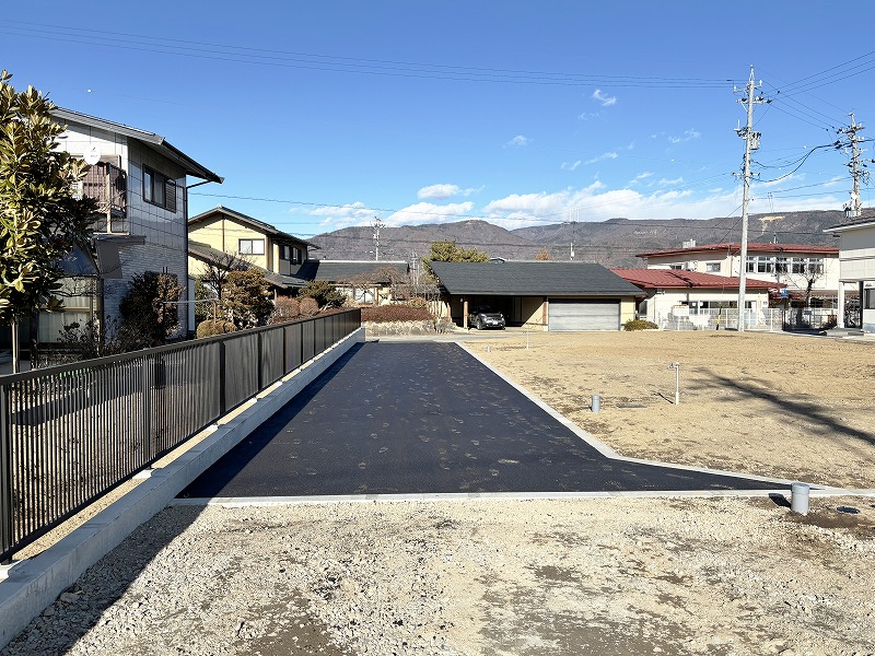 諏訪市豊田文出(渋崎) 宅延道路 幅員約4.25m