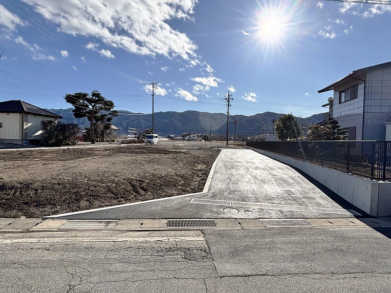 諏訪市豊田文出(渋崎) 宅延道路 幅員約4.25m