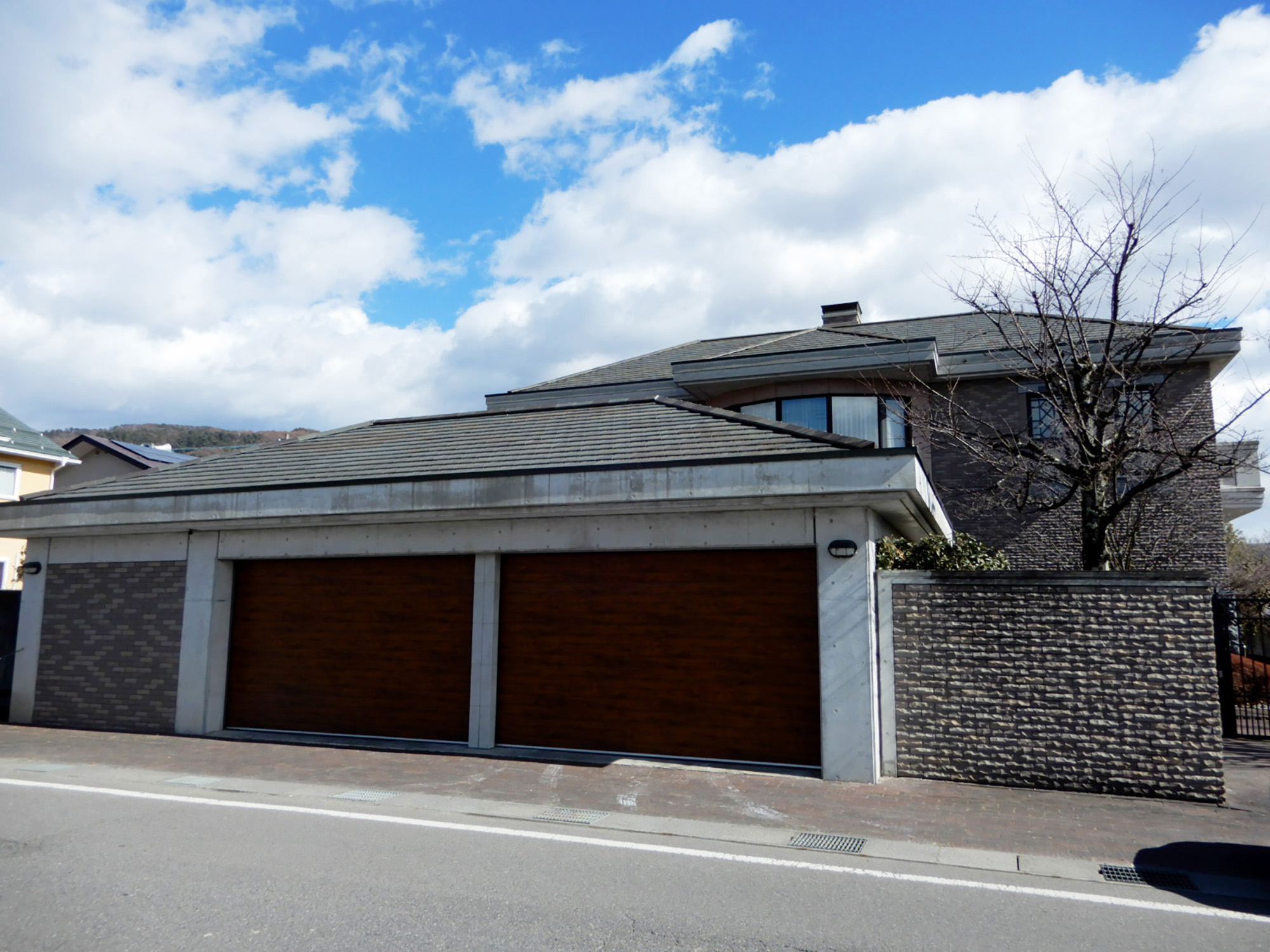 車庫内倉庫付き 余裕のスペース