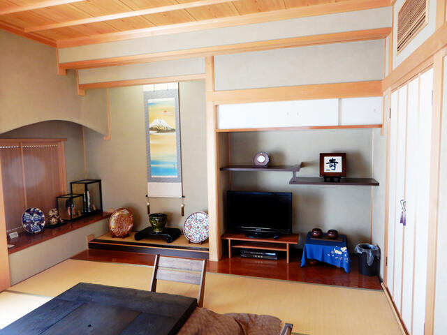 1階和室 書院造の純和室