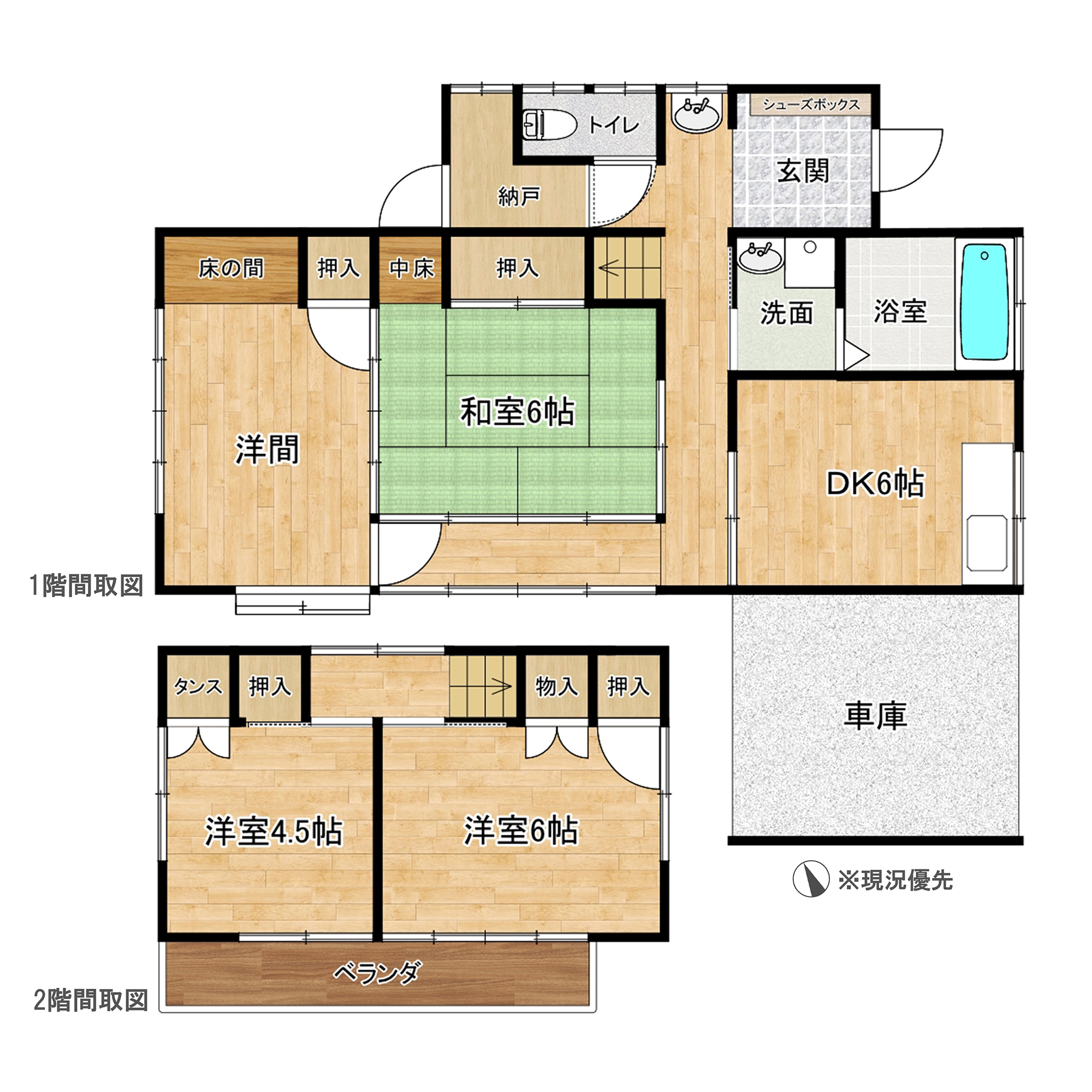 detached 諏訪市大字四賀神戸