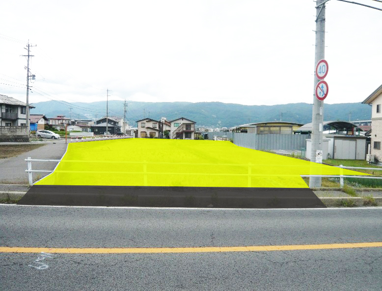 諏訪市湖南大熊　事業用地