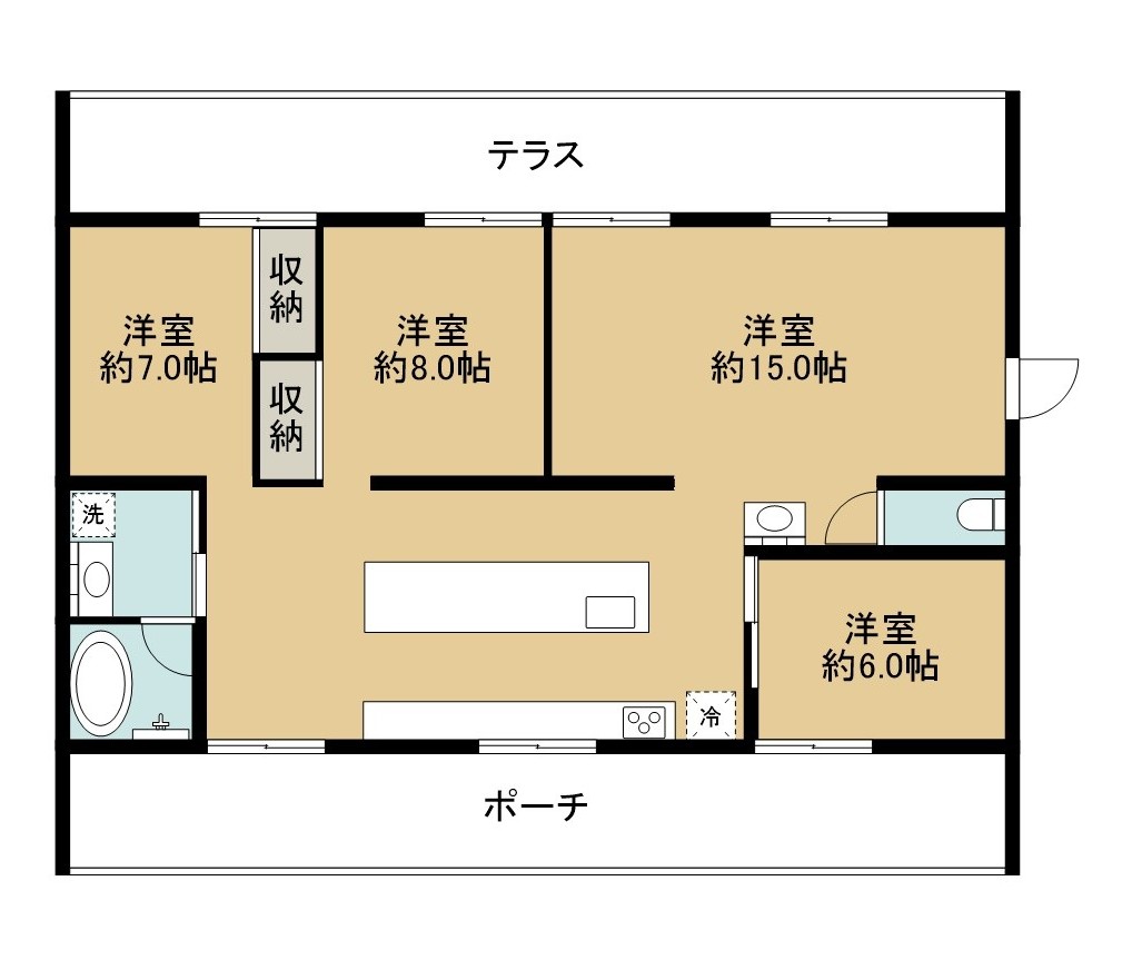 detached 諏訪市大字四賀